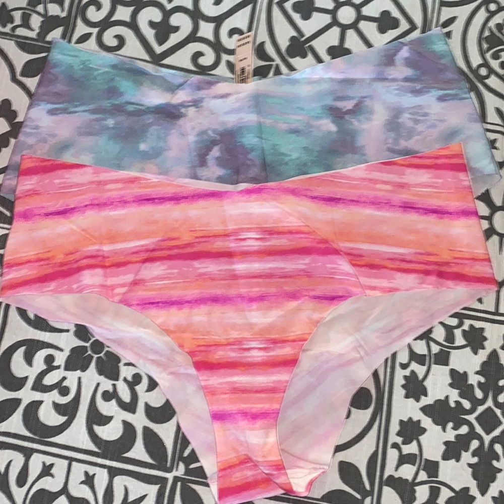 NWT Victoria’s Secret size extra large, cheeky multicolor panties